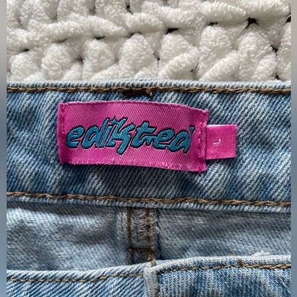 Denim Mini Skirt - Picture 3 of 3